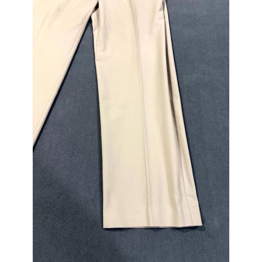 Axist Chino Pants Men 36x30 Beige Flat Front Mid Rise Straight Leg Slash Pockets - Picture 3 of 16